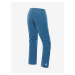 Modré dětské softshellové kalhoty ALPINE PRO Zazo