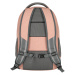 Travelite Basics Backpack Melange Rose/grey