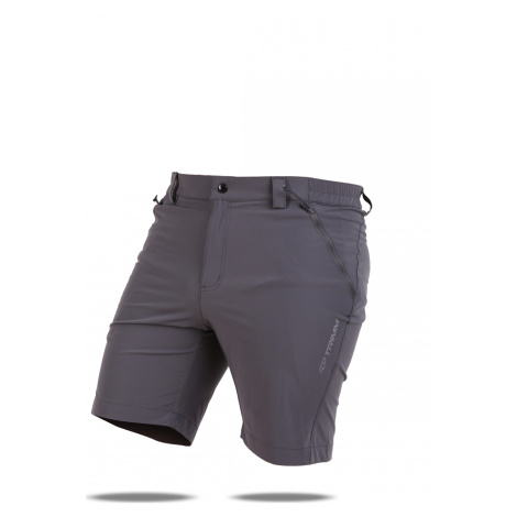Pánské outdoorové šortky TRIMM Tracky šedé
