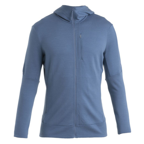ICEBREAKER Mens Merino 260 Quantum IV LS Zip Hoodie, Dawn Icebreaker Merino