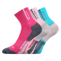 Dívčí ponožky VoXX - Josífek 02, růžová, tyrkysová Barva: Růžová