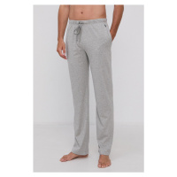 Pyžamové kalhoty Polo Ralph Lauren pánské, šedá barva, hladké, 714844762003
