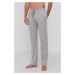 Pyžamové kalhoty Polo Ralph Lauren pánské, šedá barva, hladké