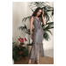 Trendyol Grey Volli Lace Dress