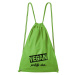 DOBRÝ TRIKO Bavlněný batoh Vegan, protože chci Barva: Apple green