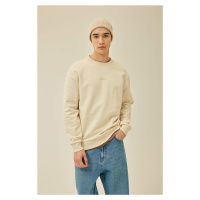 DEFACTO Boxy Fit Printed Long Sleeve Sweatshirt