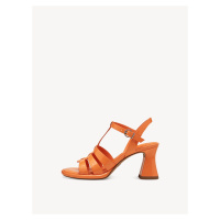 sandálky oranžová