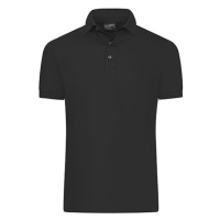 James&Nicholson Pánské polo triko JN1302 Black