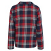 Sf Dámské flanelové pyžamo SK074 Red-Navy Check