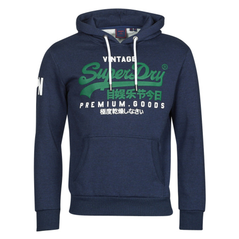 Superdry VL HOOD Tmavě modrá