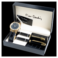Pierre Cardin Dárkový set hodinky & peněženka & pero PCX7870EMI
