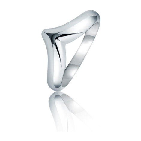 Stříbrný dámský prsten špička STRP0531F JVD