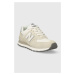 Sneakers boty New Balance WL574AA2 béžová barva