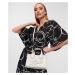 Kabelka karl lagerfeld k/skuare sm tote grainy off white