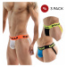 3 Pack DMXGEAR pánské luxusní jocksy Anatomically Fit Jocks