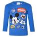 Mickey Mouse - licence Chlapecké triko - Mickey Mouse 133, modrá Barva: Modrá