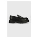 Kožené mokasíny Vagabond Shoemakers JEFF pánské, černá barva, 5574.001.20
