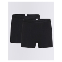 Knowledge Cotton 2-Pack Underwear 1300 Black Jet