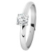 Morellato Ocelový prsten s krystalem Love Rings SNA42 56 mm