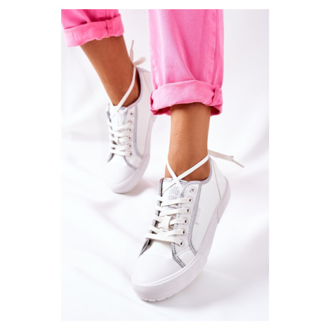 Women's Leather Sneakers BIG STAR II274055 White