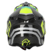 ACERBIS STEEL CARBON 22-06 přilba modrá/fluo žlutá modrá/žlutá