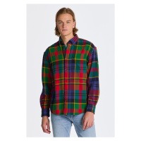 KOŠILE GANT REL TWILL CHECK SHIRT červená