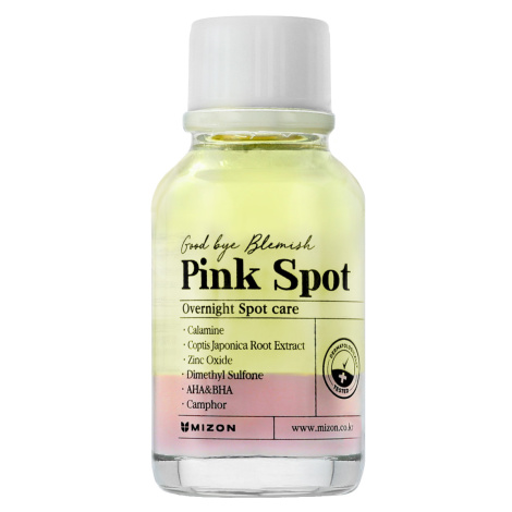 Mizon Noční sérum s pudrem proti akné Pink Spot Good Bye Blemish (Overnight Spot Care) 19 ml