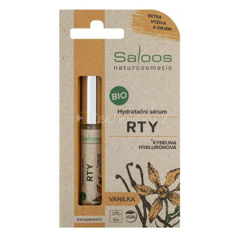 Hydratační sérum na rty Vanilka BIO SALOOS Naturcosmetics 7ml