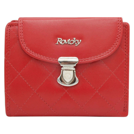 Dámské peněženky [DH] Dámská kožená peněženka R RD 19 GCL červená FPrice
