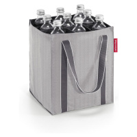 Nákupní taška na lahve Reisenthel Bottlebag Herringbone grey