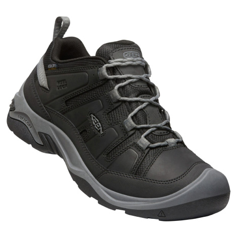 Pánské nízké boty Keen Circadia WP black/steel grey 7,5UK