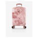 Růžový vzorovaný cestovní kufr Heys Tie-Dye S