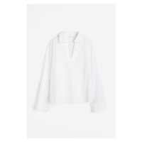 H & M - Košile přes hlavu - bílá