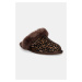 Pantofle UGG Scuffette Caspian hnědá barva, 1158352-BCDR