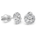 Cutie Diamonds Luxusní peckové náušnice z bílého zlata s brilianty DZ60167-30-00-X-2