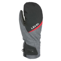 Level ALPINE Pánské lyžařské rukavice, tmavě šedá, velikost