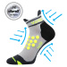 VOXX® kompresní ponožky Sprinter sv.šedá 1 pár 115679