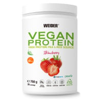 WEIDER Vegan protein příchuť jahoda 750 g