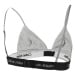 Calvin Klein ´96 COTTON-UNLINED TRIANGLE Dámská podprsenka, šedá, velikost