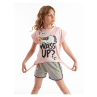 Mushi Wassup Girls T-shirt Shorts Set