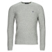 Polo Ralph Lauren S224SC06-LS SADDLE CN-LONG SLEEVE-PULLOVER Šedá