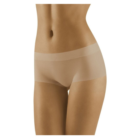Bezešvé kalhotky s nohavičkou Yava béžové