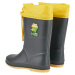 Dětské gumáky Coqui 8508 Antracit/Yellow Hero