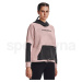 Under Armour Rival + Fleece Hoodie W 1369851-676 - pink