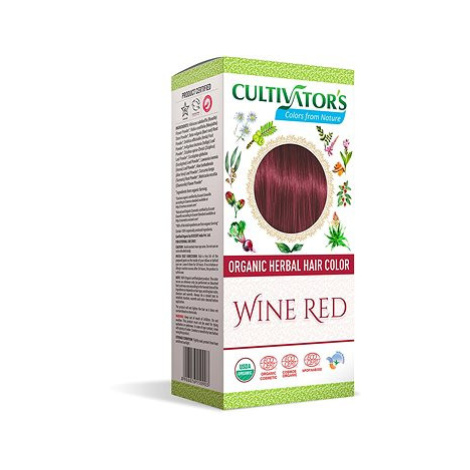 CULTIVATOR Natural 14 Vínově červená 4× 25 g