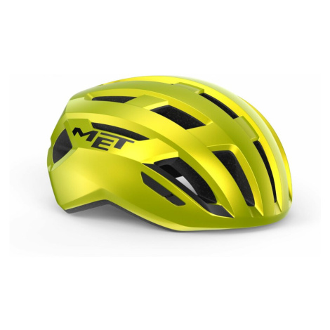 Silniční helma Met Vinci MIPS lime žlutá METalická lesklá L(58-61)
