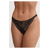 Tanga Calvin Klein Underwear černá barva, 000QF7910E