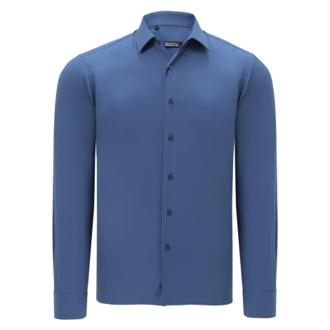 G726 DEWBERRY MENS SHIRTS-INDIGO