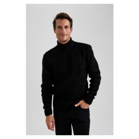 DEFACTO Standard Fit Turtleneck Sweater