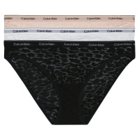 Calvin Klein 3 PACK - dámské kalhotky Bikini PLUS SIZE QD5069E-N8I-plus-size